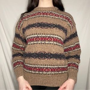 Vintage Cotton Grandpa Sweater